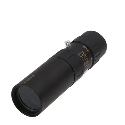 10-30 x 25mm Telescope Monocular for Backpacking / Hiking(Black)