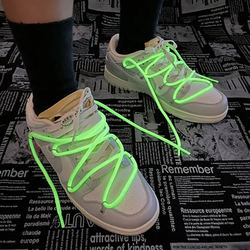 2 Pcs - Glow in the Dark Shoelaces