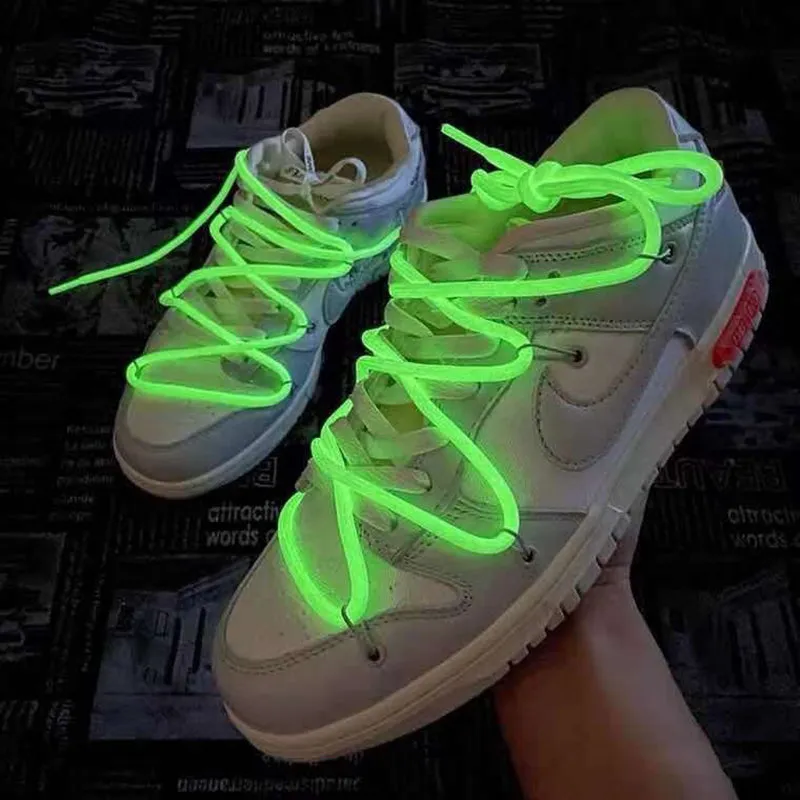 2 Pcs - Glow in the Dark Shoelaces