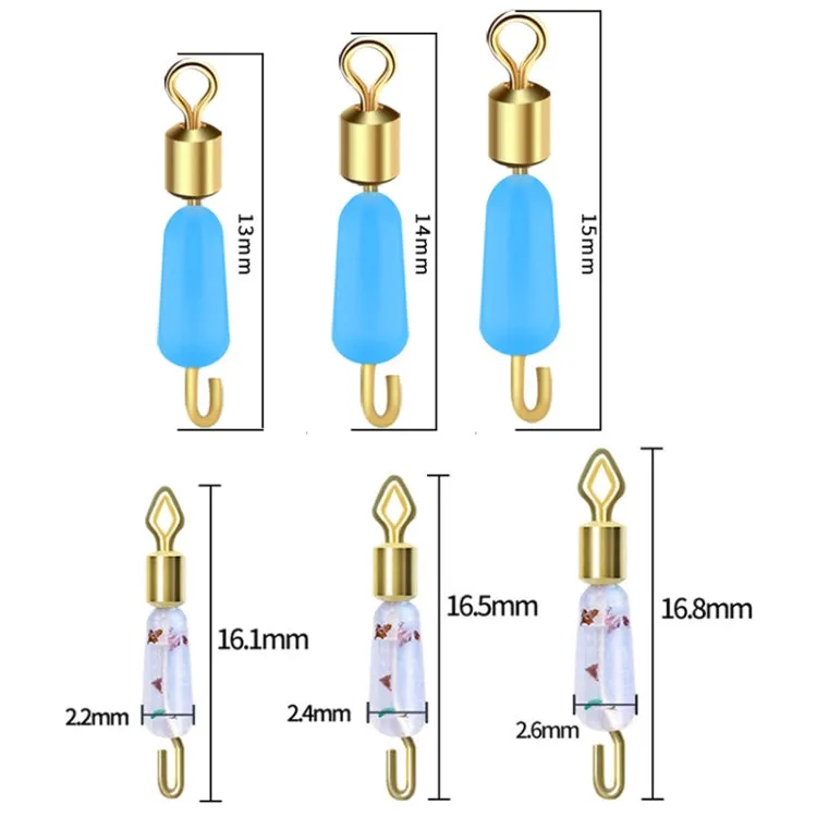 50 PCS HS-052 Silicone Eight-Shaped Ring Connector, Specification: Large(Rhombus Colorful)