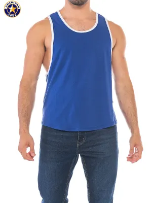 A J Sports Deep Armhole Tank