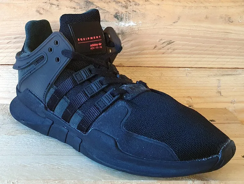 Adidas Originals EQT Support Advance Trainers Triple Black BB0238 UK5/US5.5/EU38