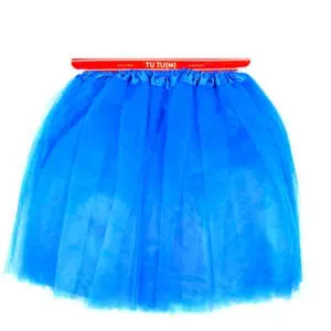 Adult 3 Layers Tulle Tutu - Royal Blue