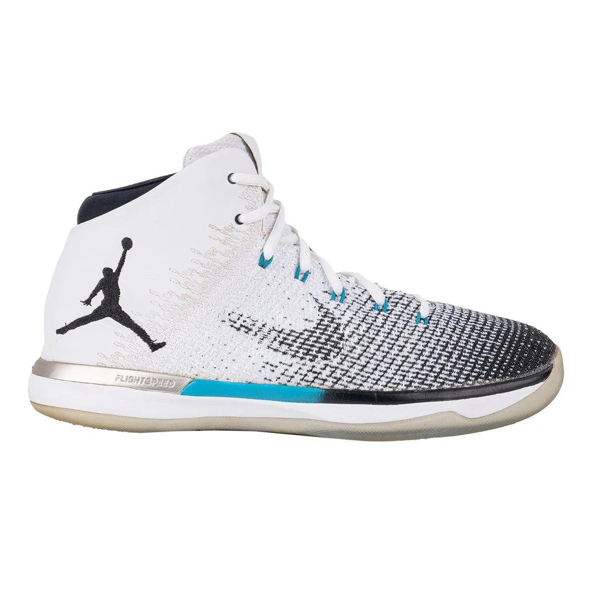 Air Jordan Xxx1 N7 Sport Shoes Fabric White Colour For Men