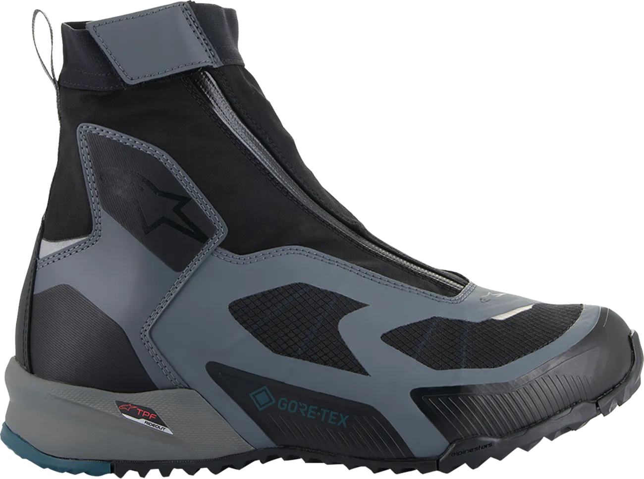 ALPINESTARS CR-8 Gore-Tex? Shoes - Black/Grey/Blue - US 13 2338224128513