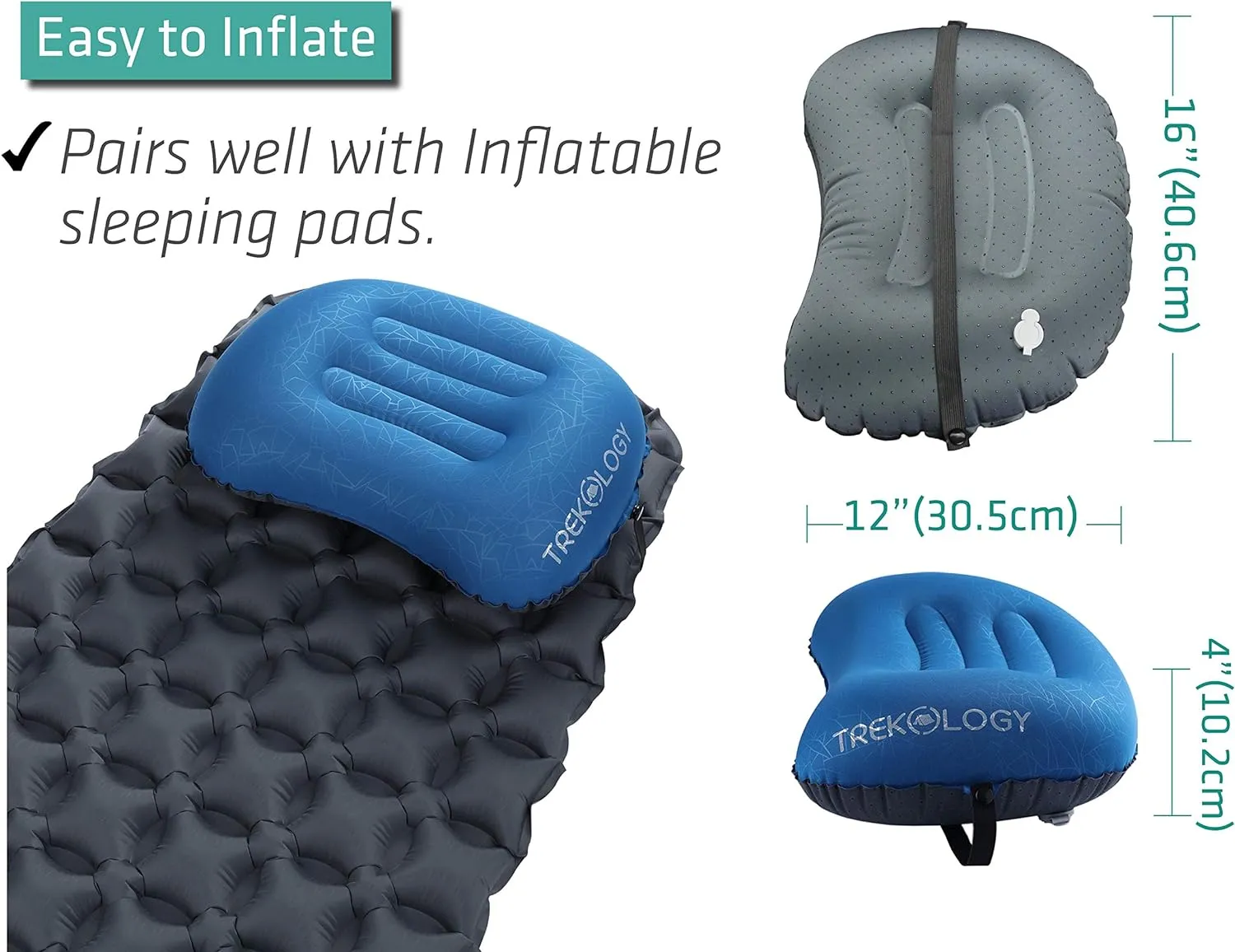 ALUFT 20 Ultralight Inflatable Camping Pillow for Ultimate Comfort