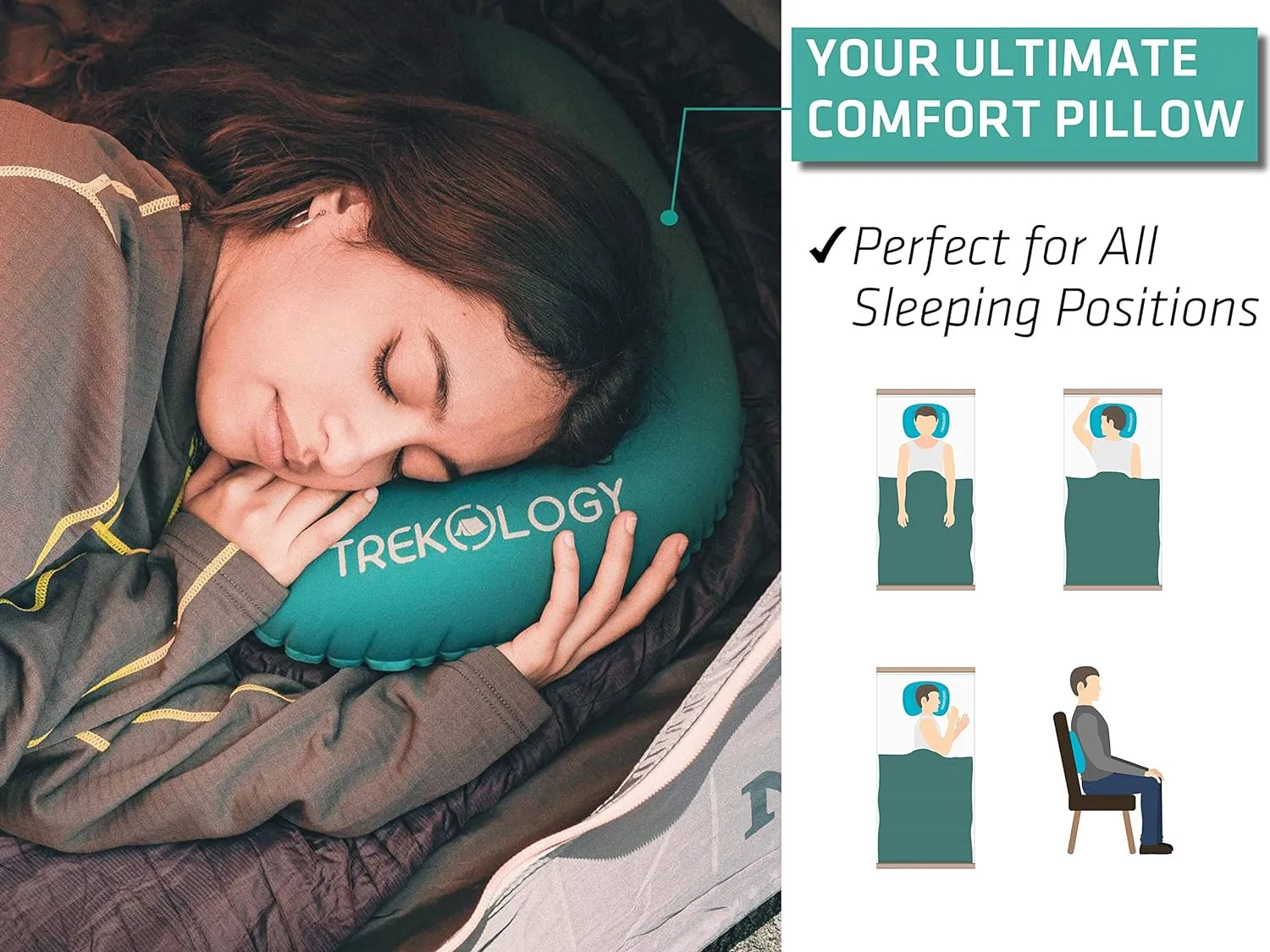 ALUFT 20 Ultralight Inflatable Camping Pillow for Ultimate Comfort