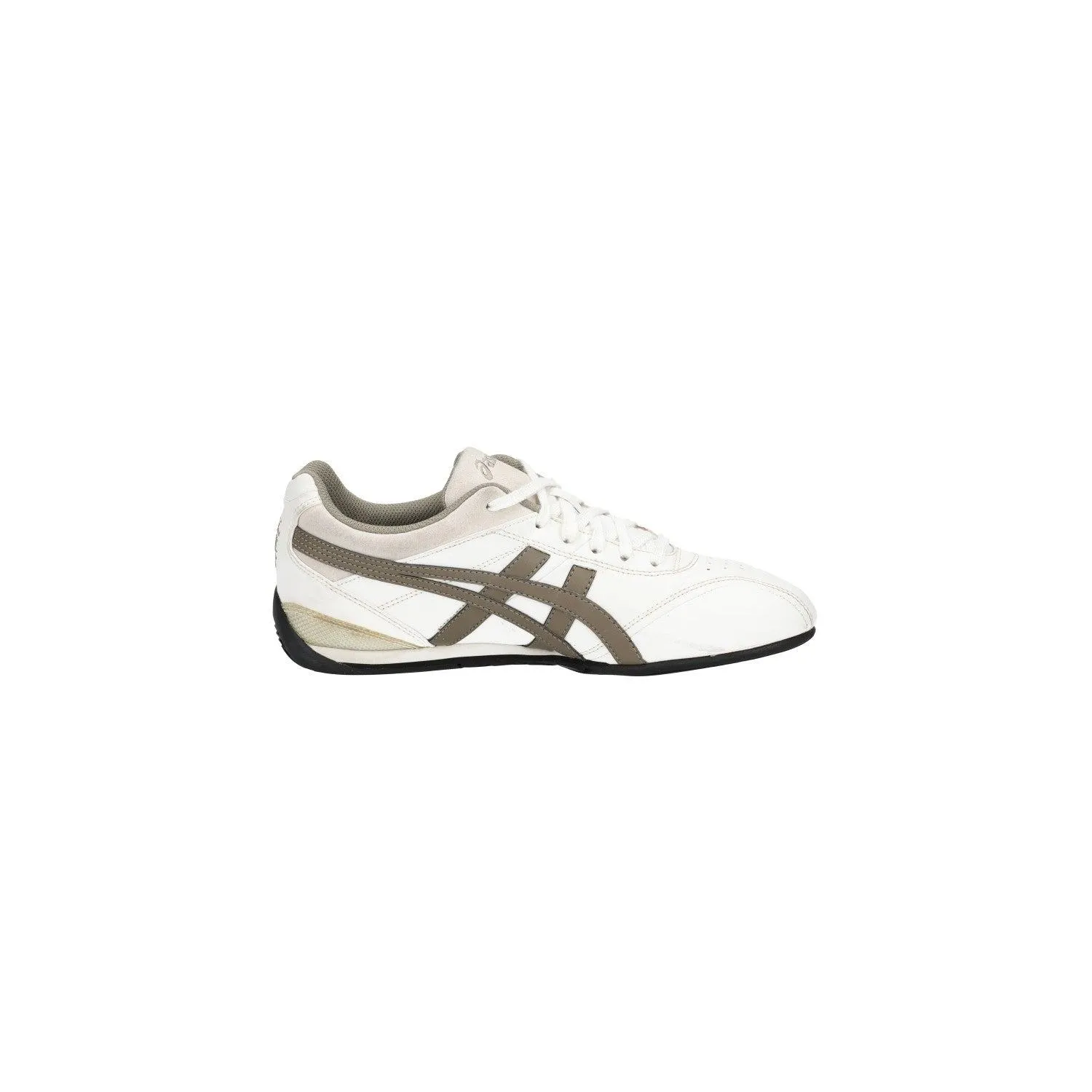 Asics Shihan Lifestyle Sport Shoes Leather White Colour For Men