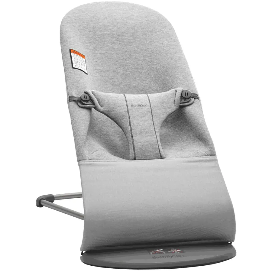 BabyBjorn Bouncer Bliss - 3D Jersey (Light Grey)