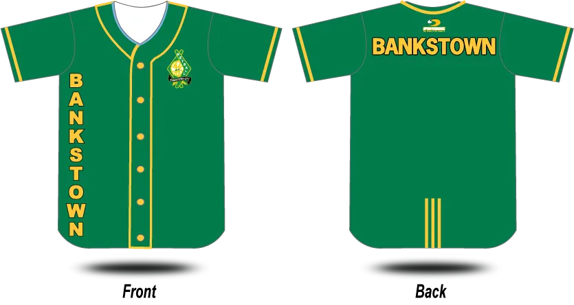 BANKSTOWN CITY NETBALL - Baseball Jersey