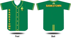 BANKSTOWN CITY NETBALL - Baseball Jersey