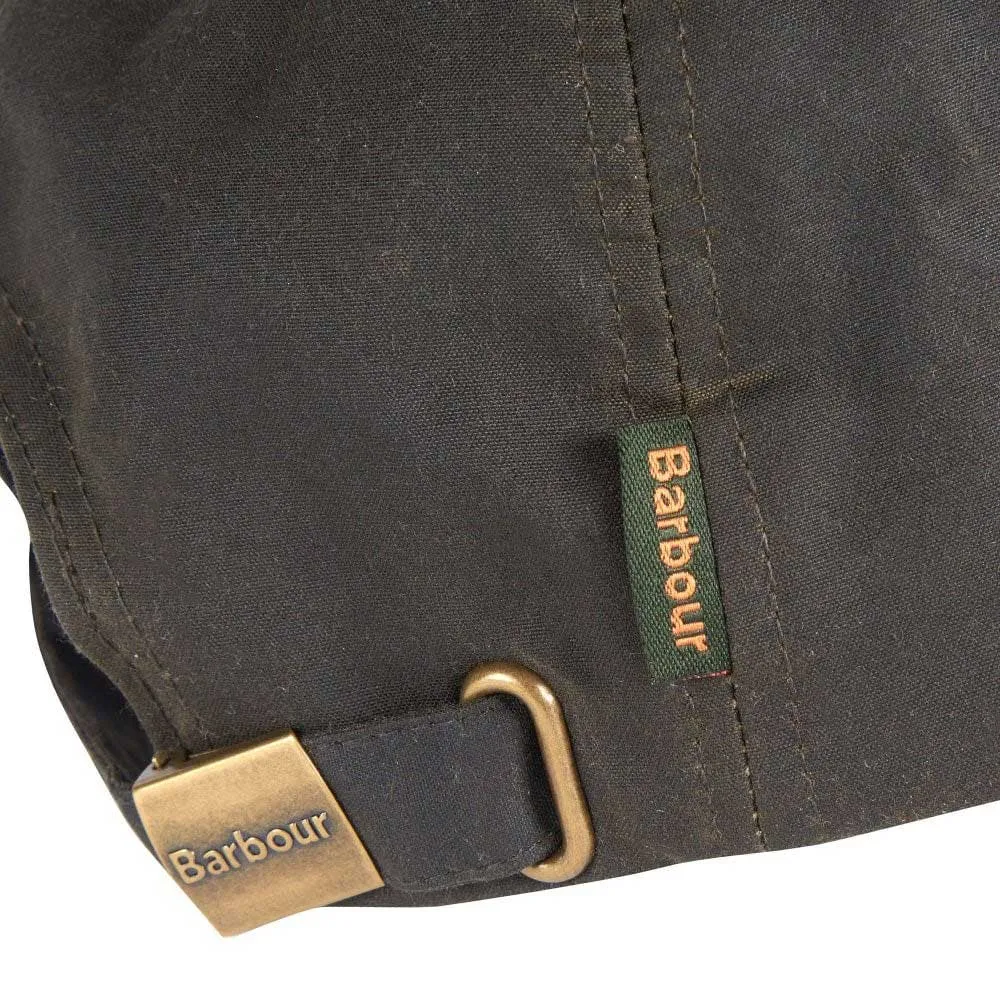 BARBOUR Waxed Sports Cap - Olive