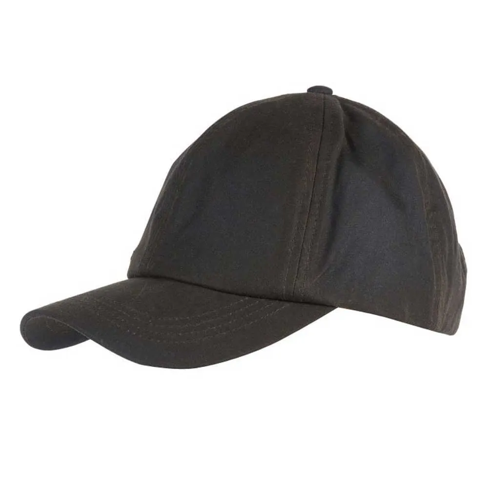 BARBOUR Waxed Sports Cap - Olive