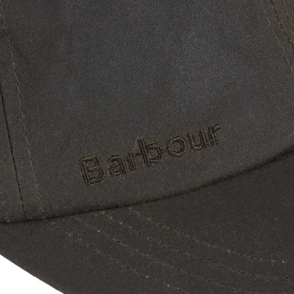 BARBOUR Waxed Sports Cap - Olive