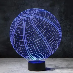 Basketball 3D Illusion Lamp