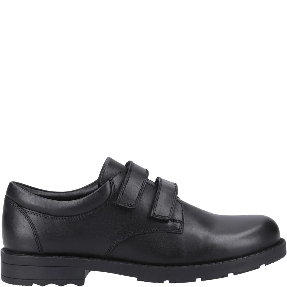 Black Barry XL Senior School Shoes