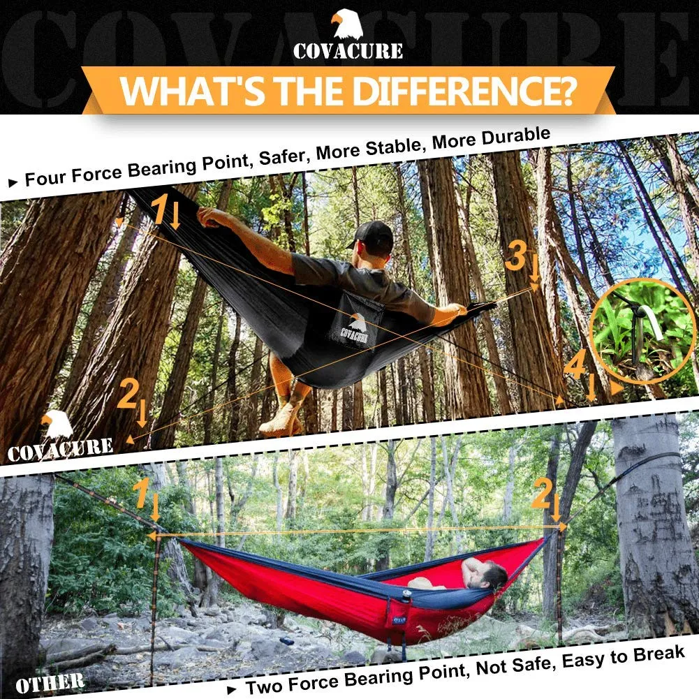 Black Camping Hammock - Covacure