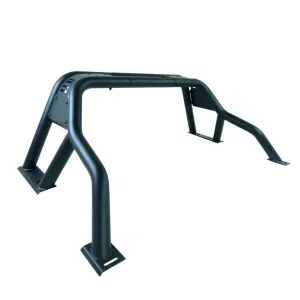 Black Short Arm Roll Sports Bar for the Toyota Hilux 1997-2005