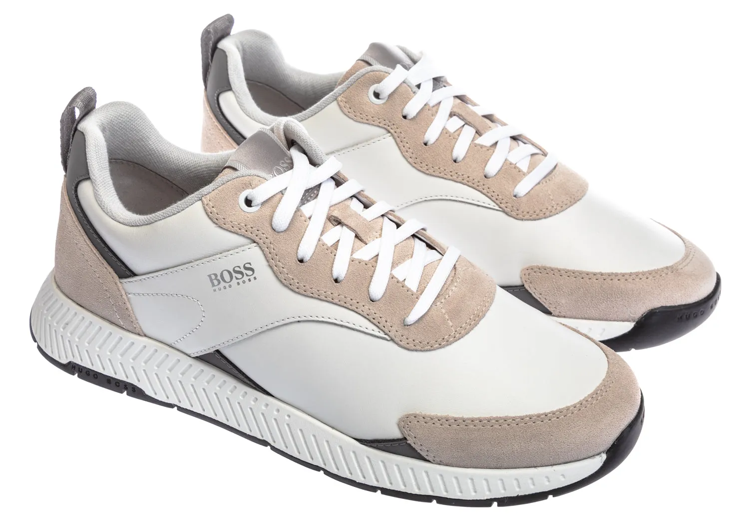 BOSS Titanium_Runn_ltsd Trainer in White