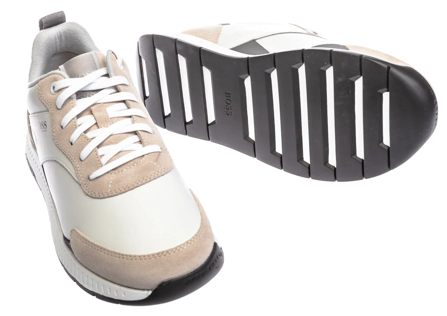 BOSS Titanium_Runn_ltsd Trainer in White