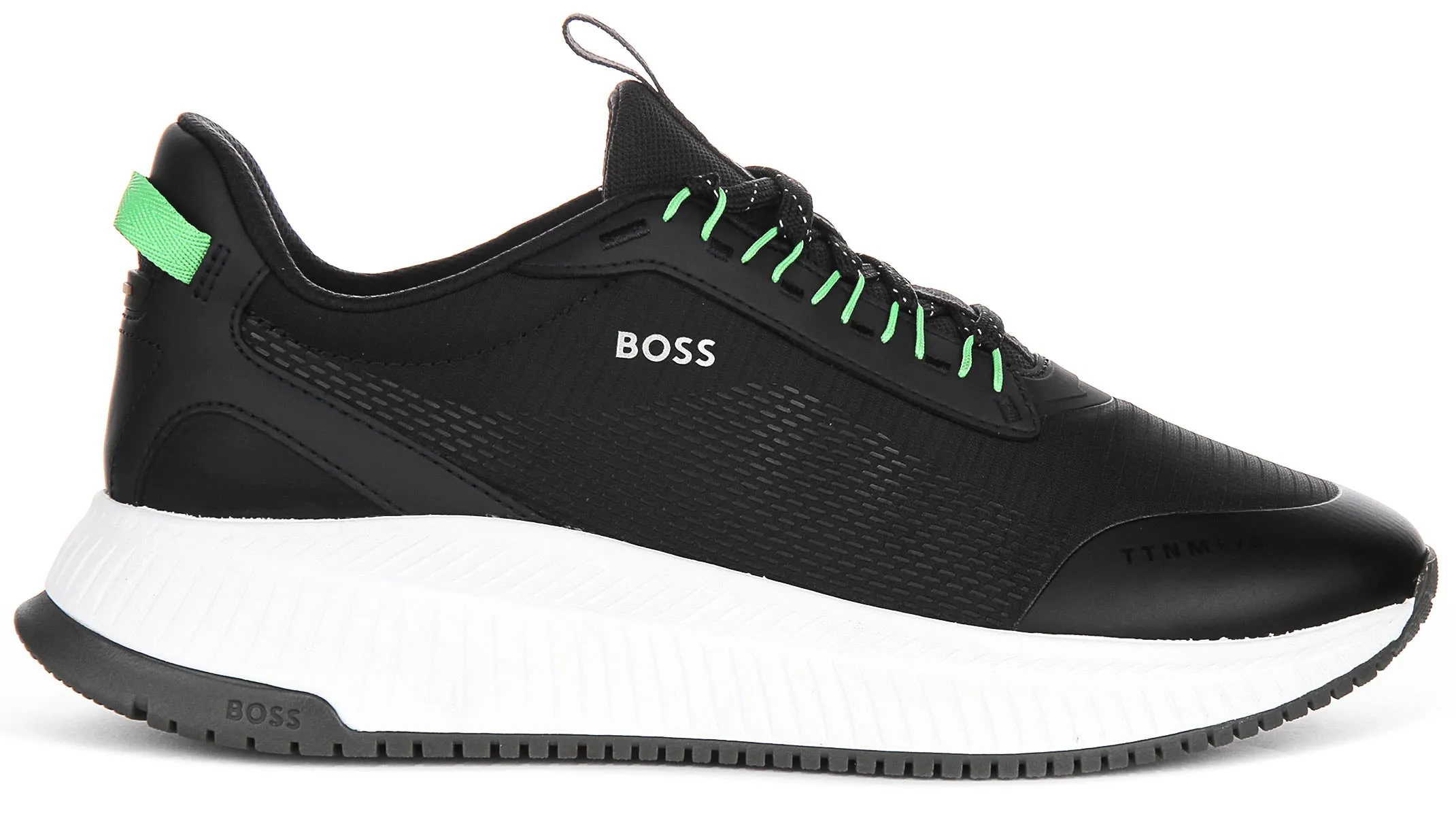 Boss Ttnm Evo Runner In Dark Blue For Men