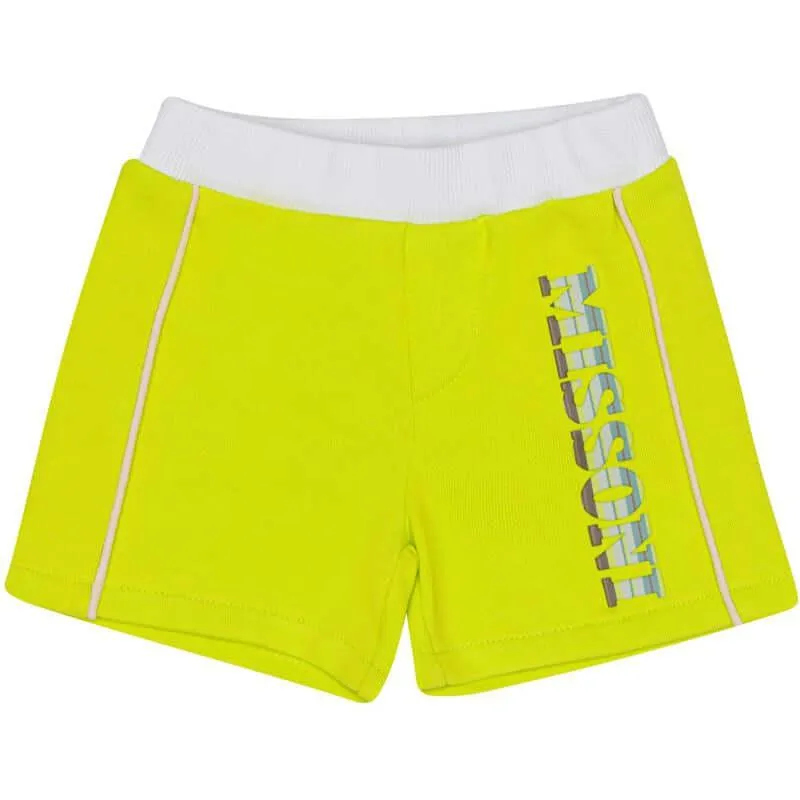 Boys Logo Cotton Jersey Shorts