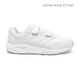 Brooks Addiction Walker V-strap Mens | Extra Wide | White