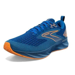 Brooks Men’s Levitate 6 Neutral Running Shoe - Classic Blue/Orange - 10.5 Medium