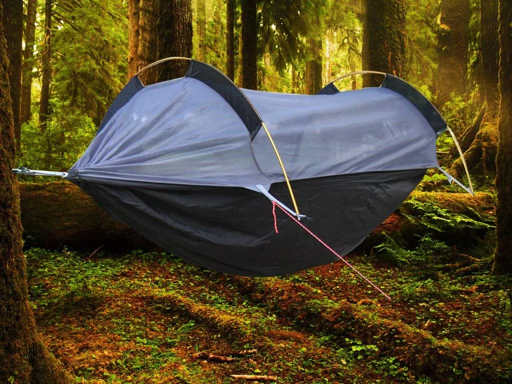 Camping Hammock with Mosquito Net - BriSunshine