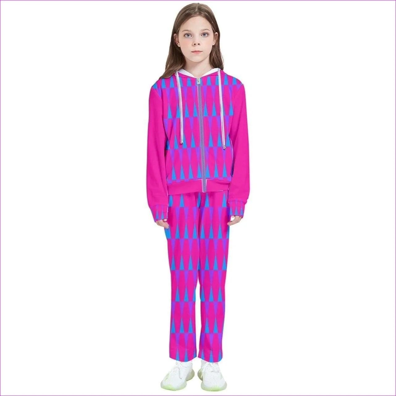 Candy Checkered Kids Kids Tracksuit