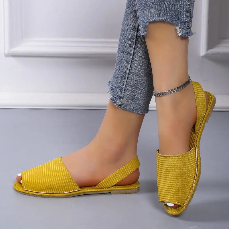 Casual Peep Toe Shoes