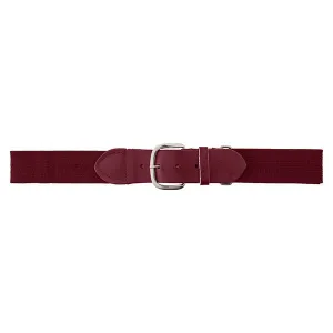 Champion Sports Adult Uniform Belt, Cardinal Red