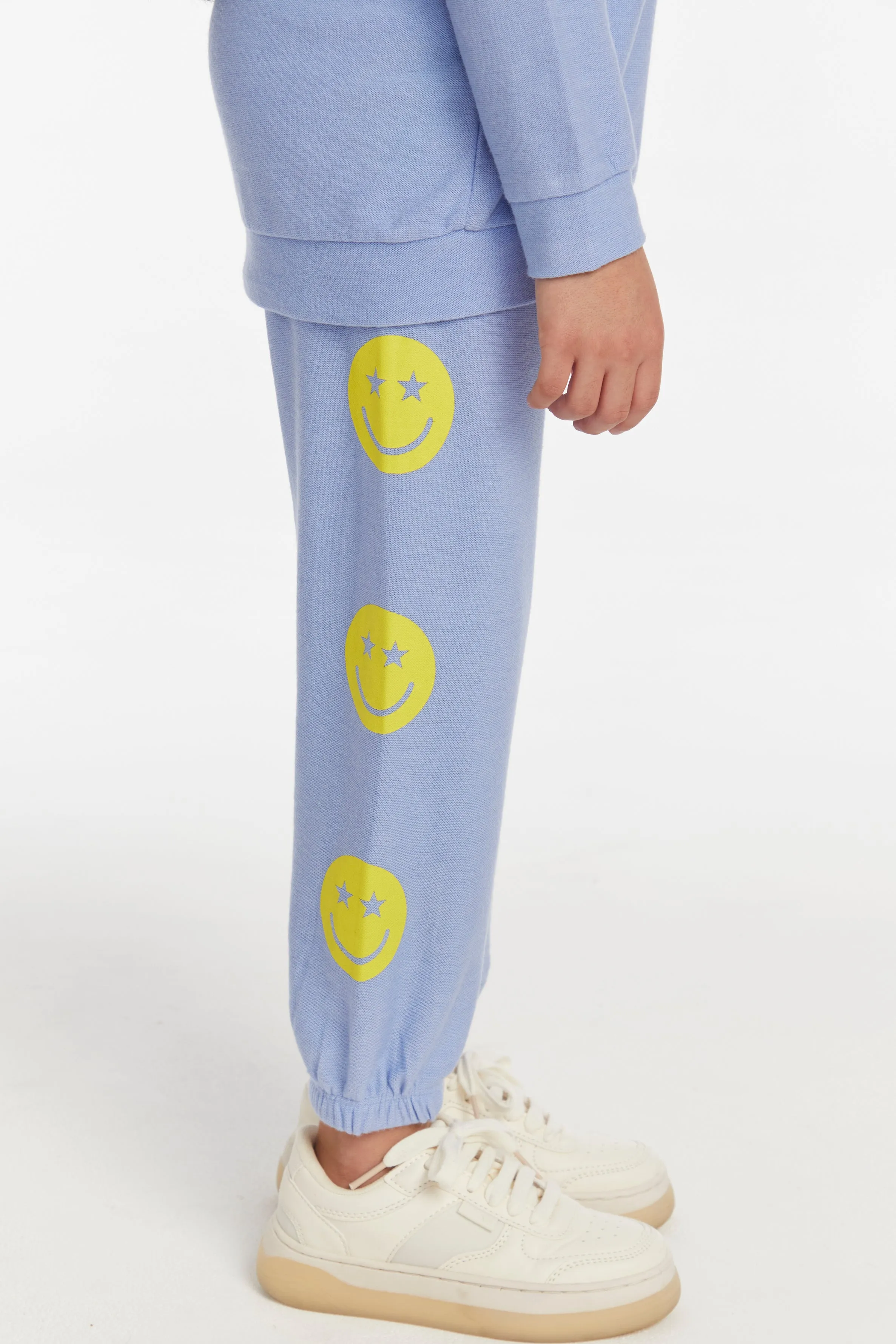 Chaser Star Smiley Slim Slouchy Girls Pant