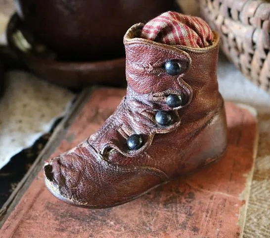 Childs Victorian Shoes and Harvest Bells Book Gathering