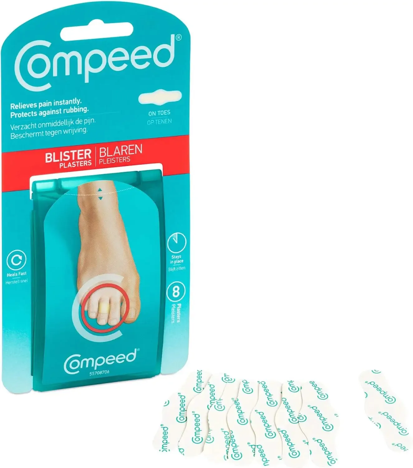 Compeed Toe Blister - 8 Plasters