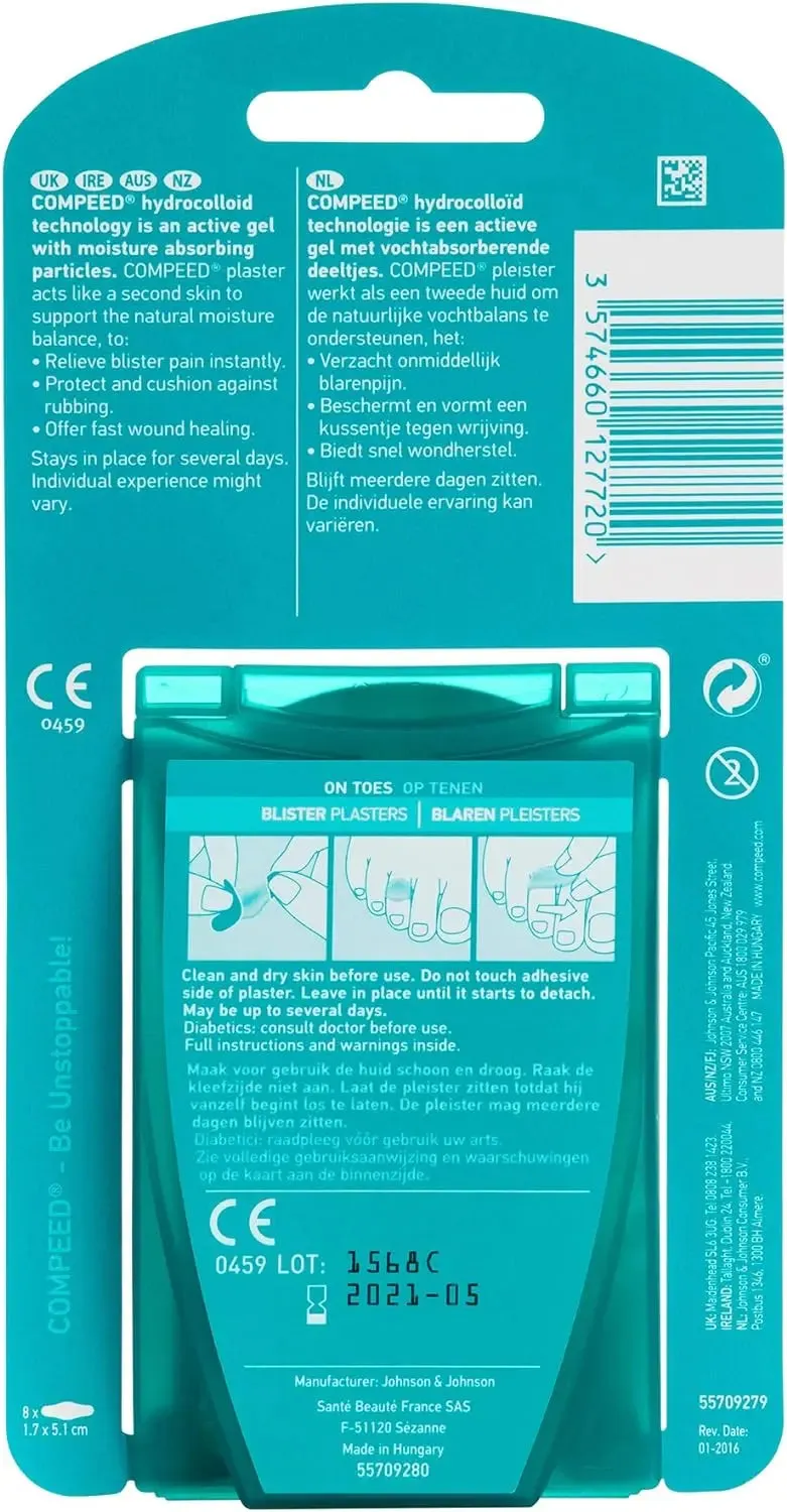 Compeed Toe Blister - 8 Plasters