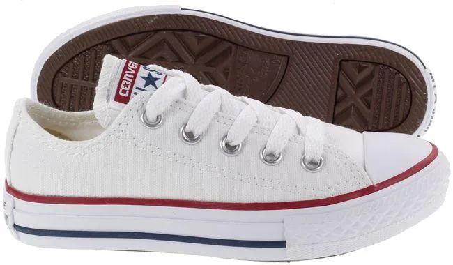 Converse Shoes Kids All Star Ox Low Optical White