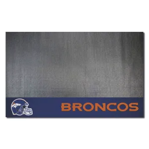 Denver Broncos Vinyl Grill Mat - 26in. x 42in.