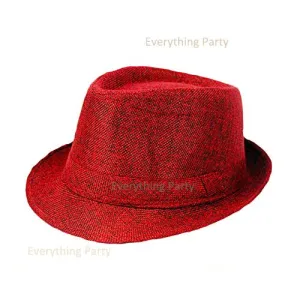 Fedora Hat - Red