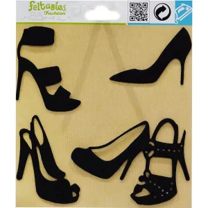 Feltables Silhouettes Shoes Black