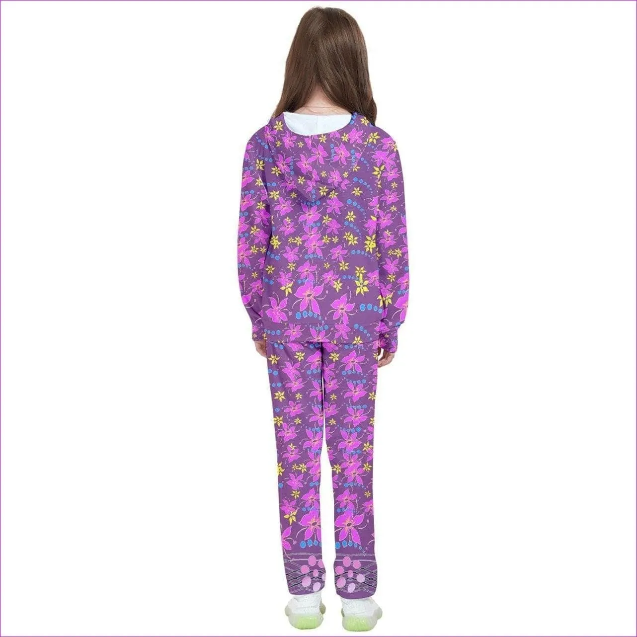 Floral Kids Tracksuit