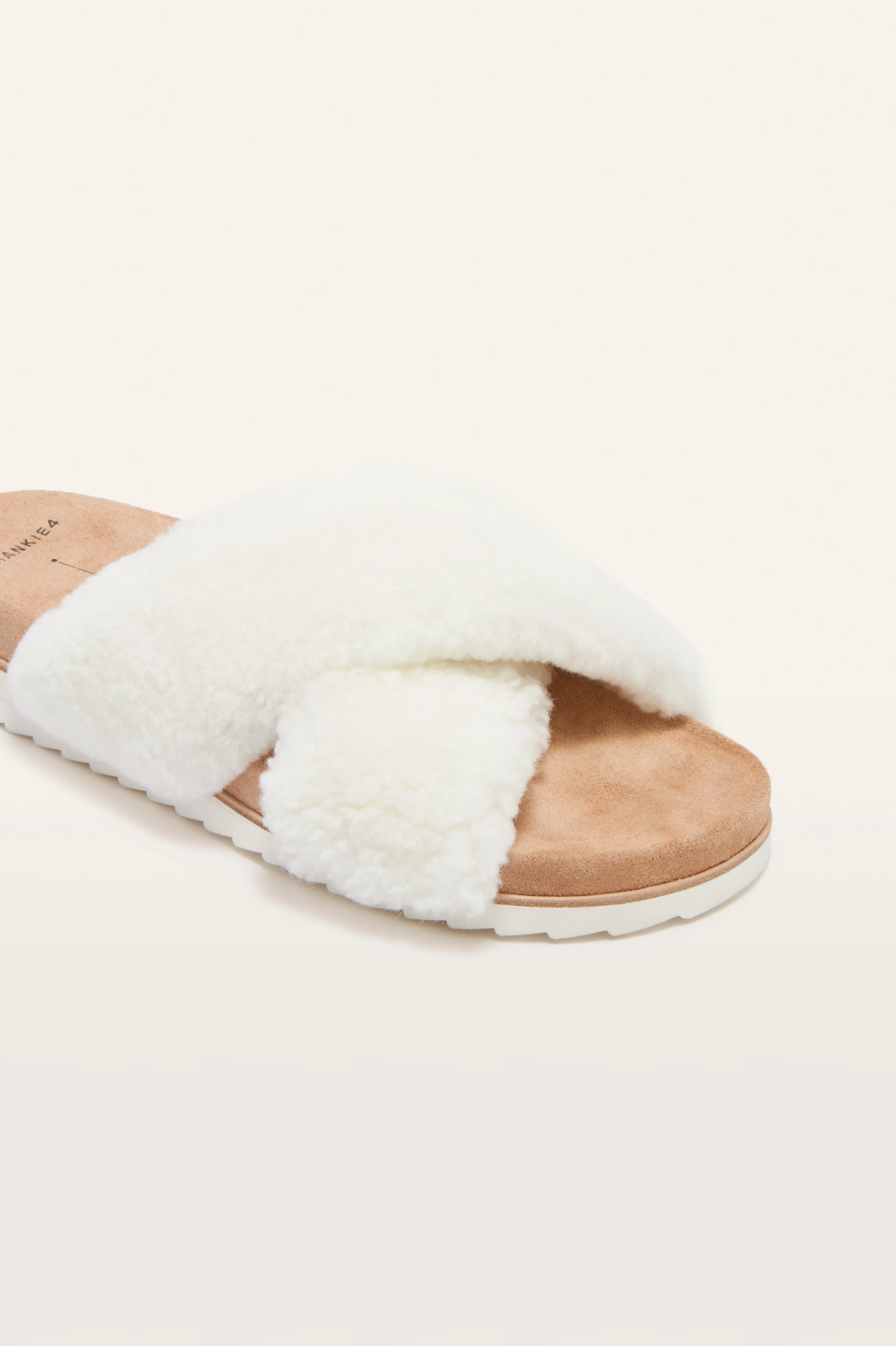 FRANKiE4 | Rebel II Cream Shearling