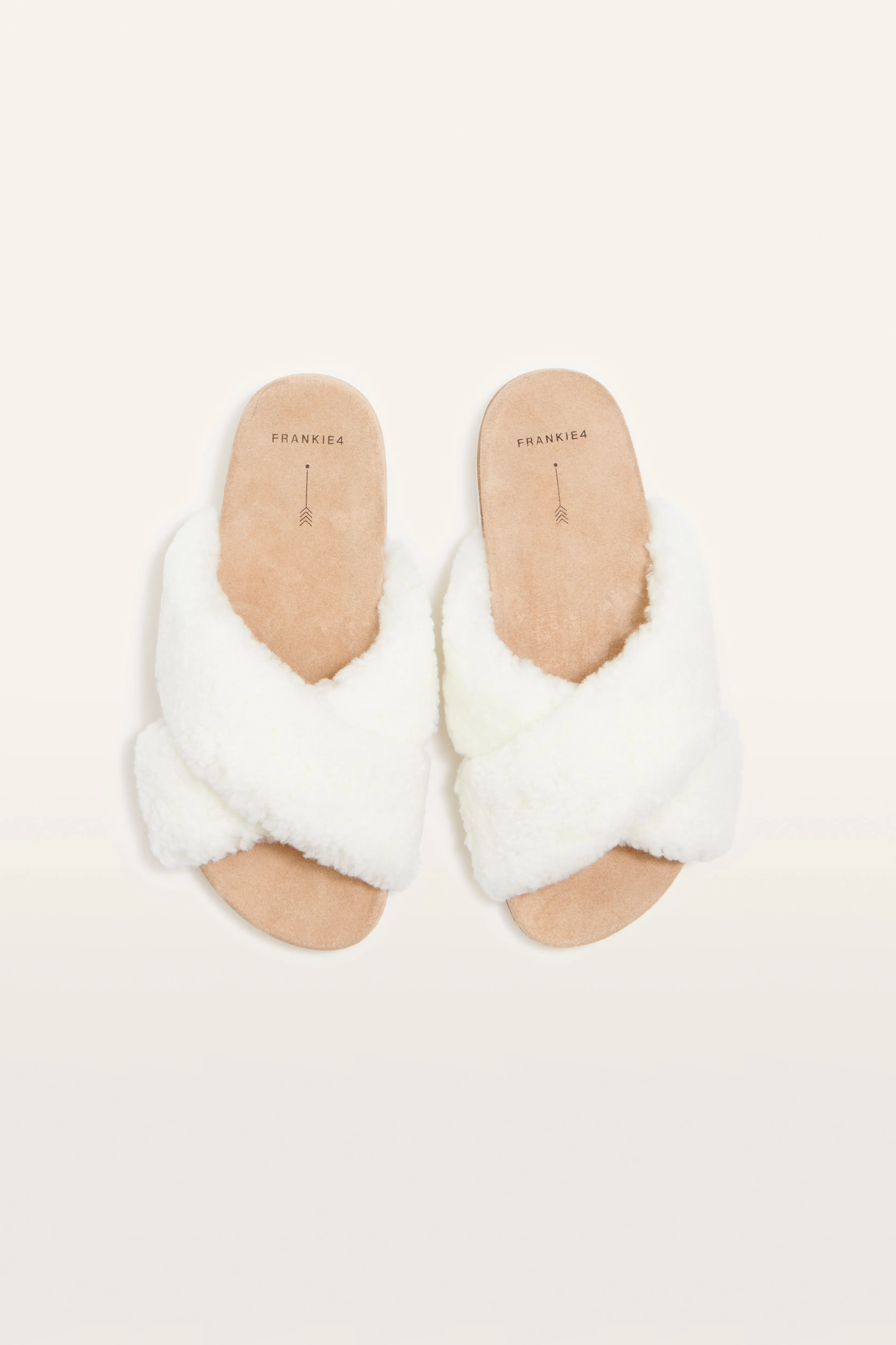 FRANKiE4 | Rebel II Cream Shearling