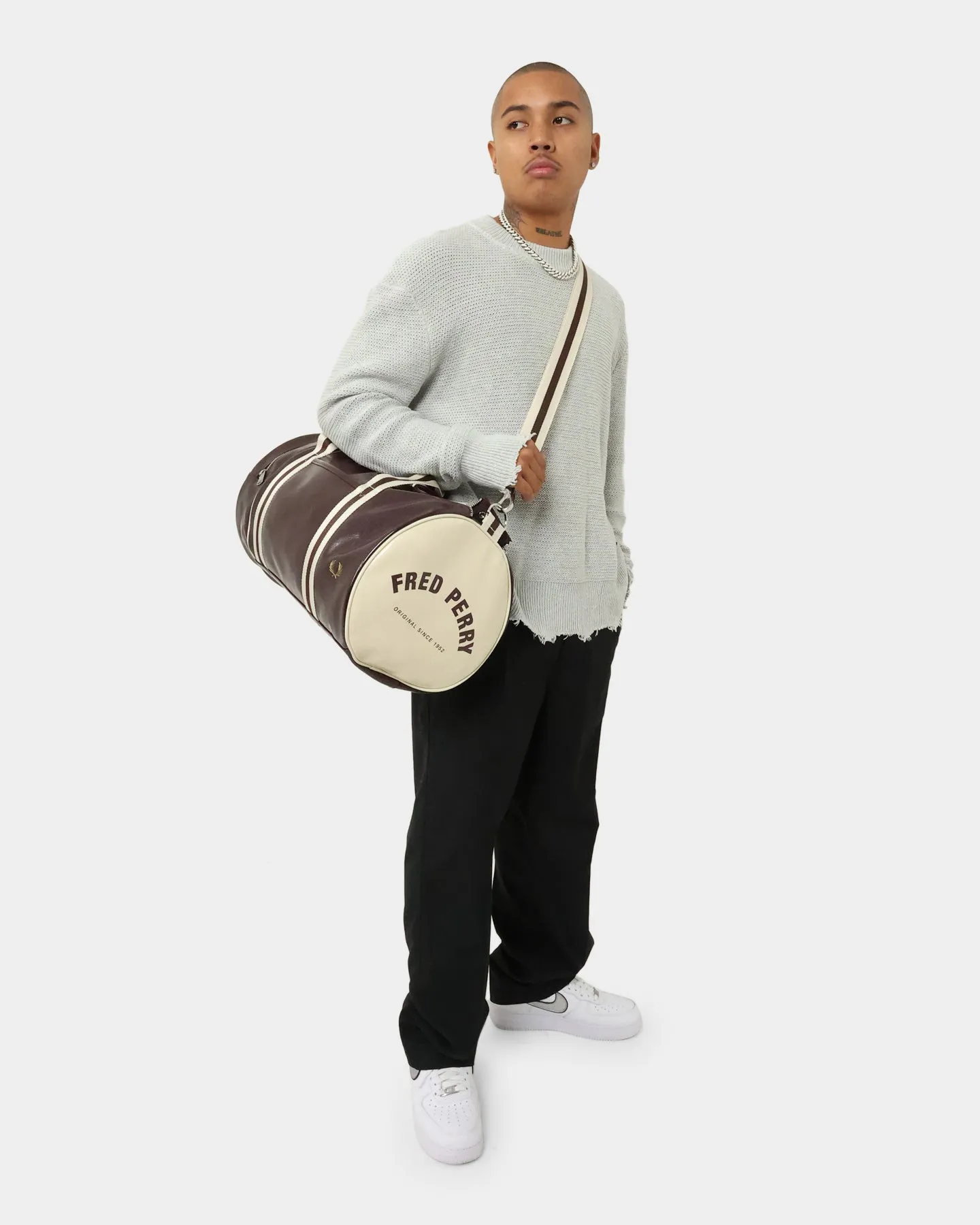 Fred Perry Classic Barrel Bag Port