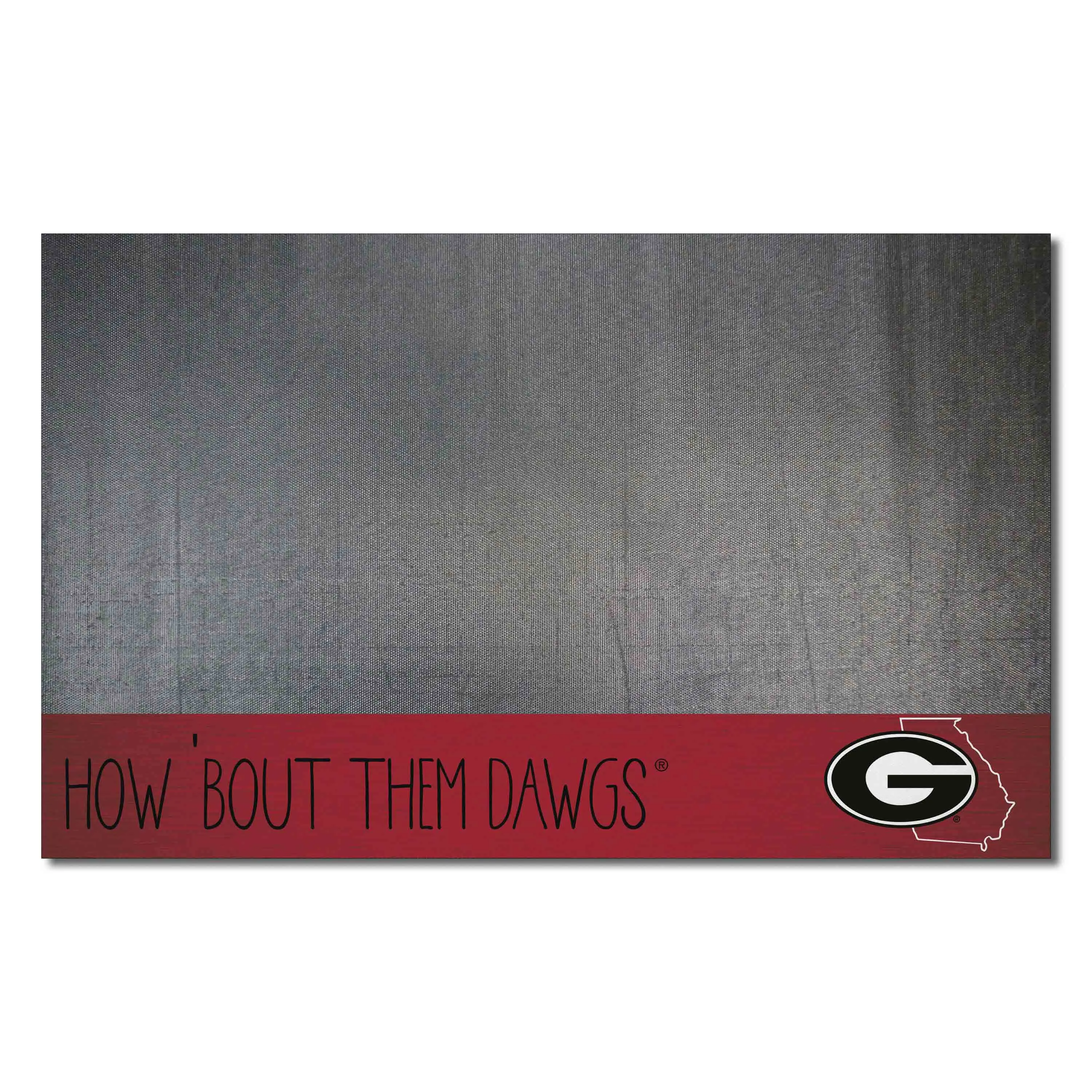 Georgia Bulldogs Southern Style Vinyl Grill Mat - 26in. x 42in.