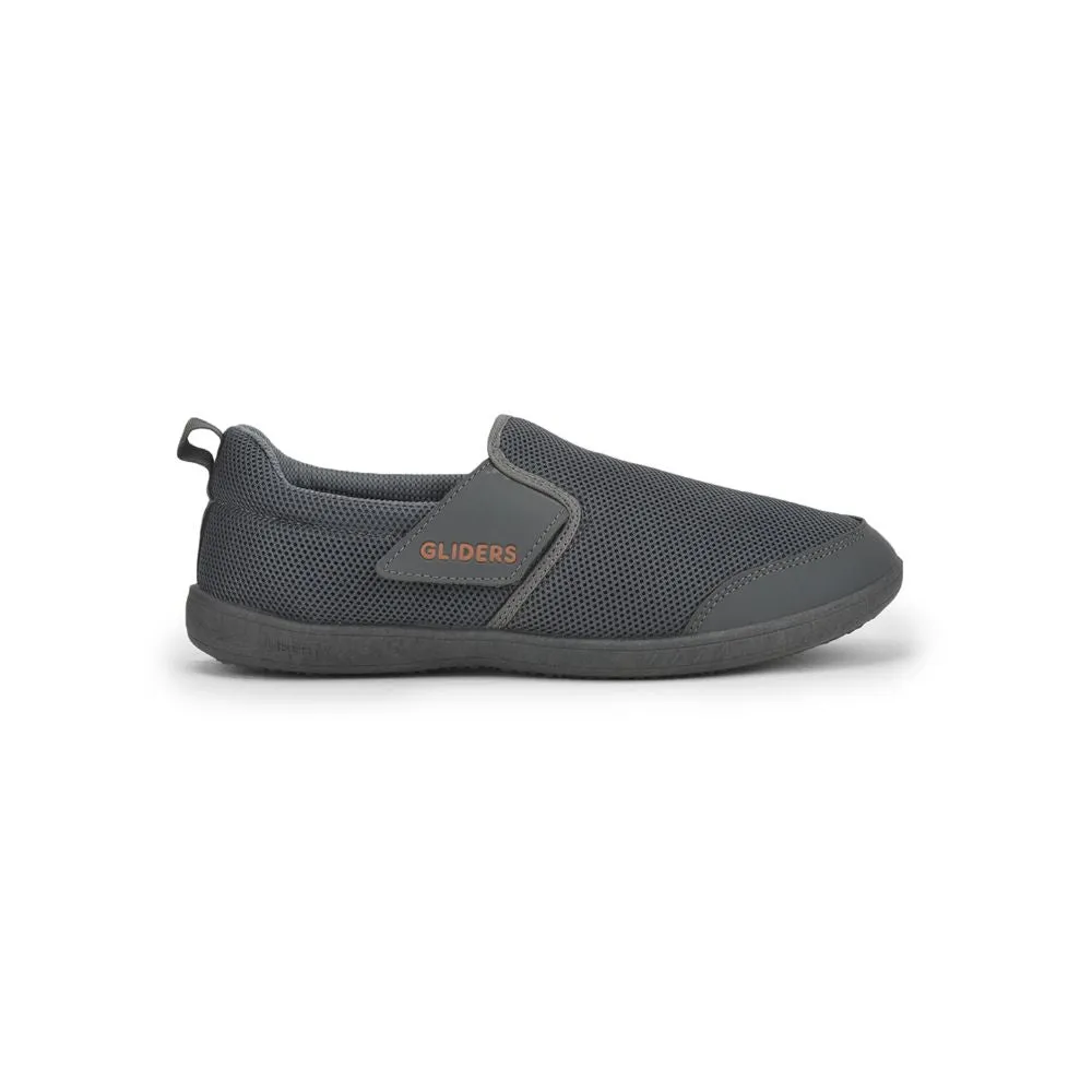 Gliders (Grey) Casual Slip on Shoes For Men BUMPER By Liberty