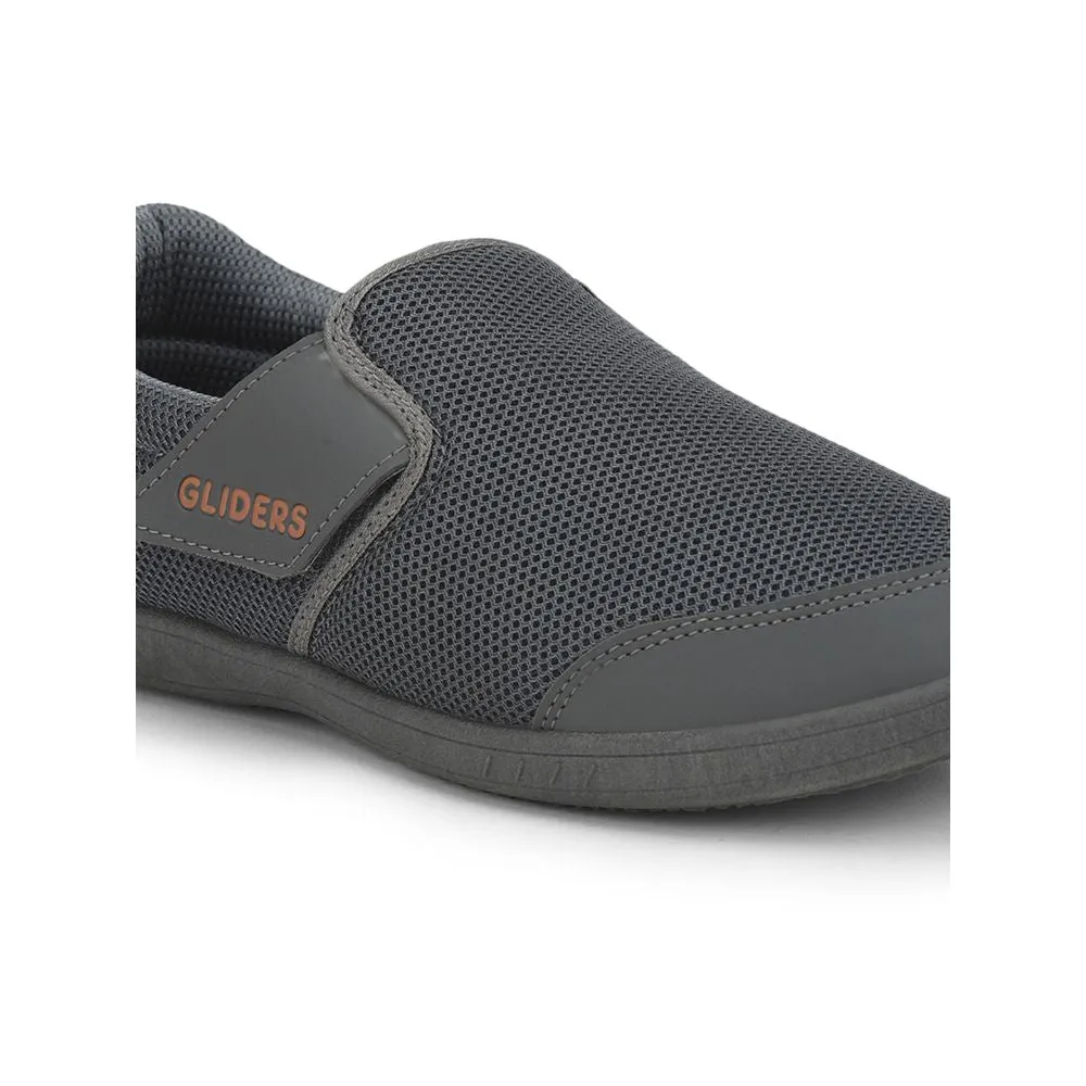 Gliders (Grey) Casual Slip on Shoes For Men BUMPER By Liberty