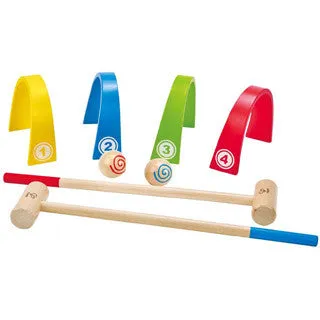 Hape Color Croquet Playset