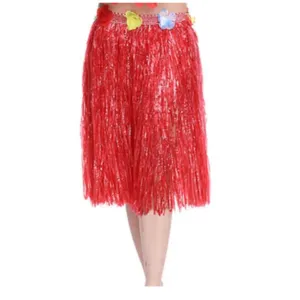 Hawaii Hula Skirt 60cm - Red