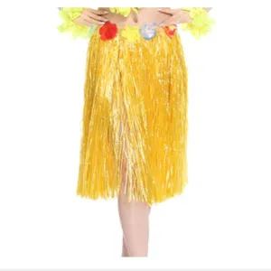 Hawaii Hula Skirt 60cm - Yellow